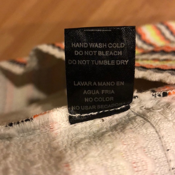 Endless Rose Striped A-Line Stretchy Skirt - Picture 5 of 5